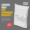 Securement Courier Bags With POD Jacket (60 Microns/Premium)