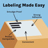 FULL A4 Sticker Sheet FBA Sticky Labels (NO CUT) - Suitable For A4 Sheet Printers