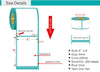 Direct Thermal Transfer Labels Rolls - Address Shipping Labels Rolls (Ecommerce Shipping Labels)